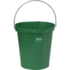 Vikan Hygiene 5686-2 emmer groen 12 liter maatverdeling schenktuit